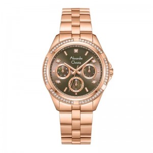 Alexandre Christie AC 2947 Rosegold Brown BFBRGBO2